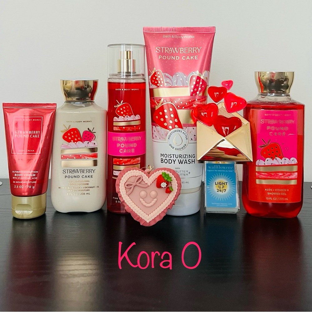 BBW Hearts & Strawberry Pound Cake Mother’s Day Set - Picture 3 of 8